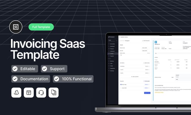 Invoicing Saas Template