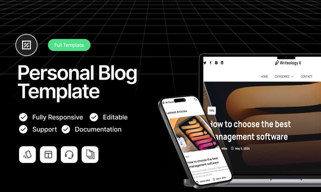 Personal Blog Template